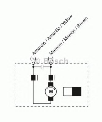 FIAT 7078699 Electric Motor, interior blower